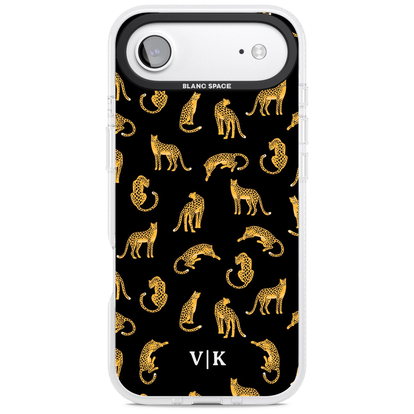Personalised Gold Cheetah Pattern