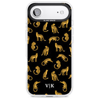 Personalised Gold Cheetah Pattern
