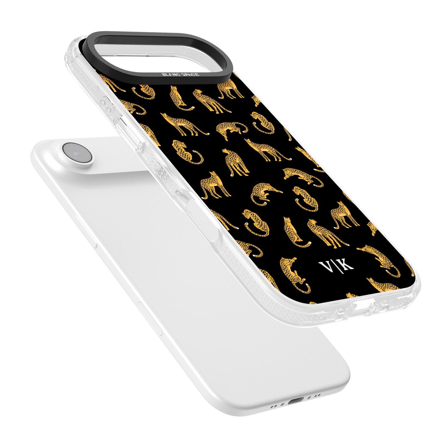 Personalised Gold Cheetah Pattern