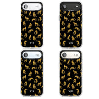 Personalised Gold Cheetah Pattern