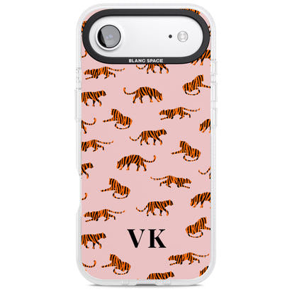Personalised Pink Safari Tiger Pattern