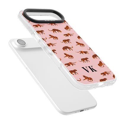 Personalised Pink Safari Tiger Pattern