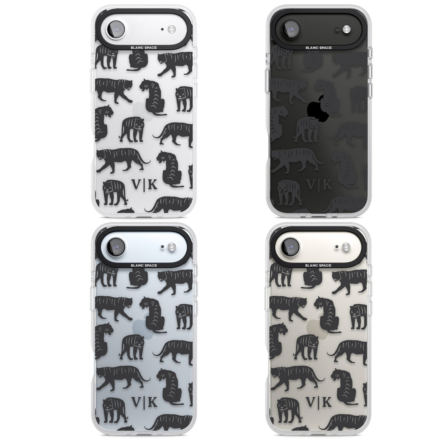 Personalised Tiger Silhouettes