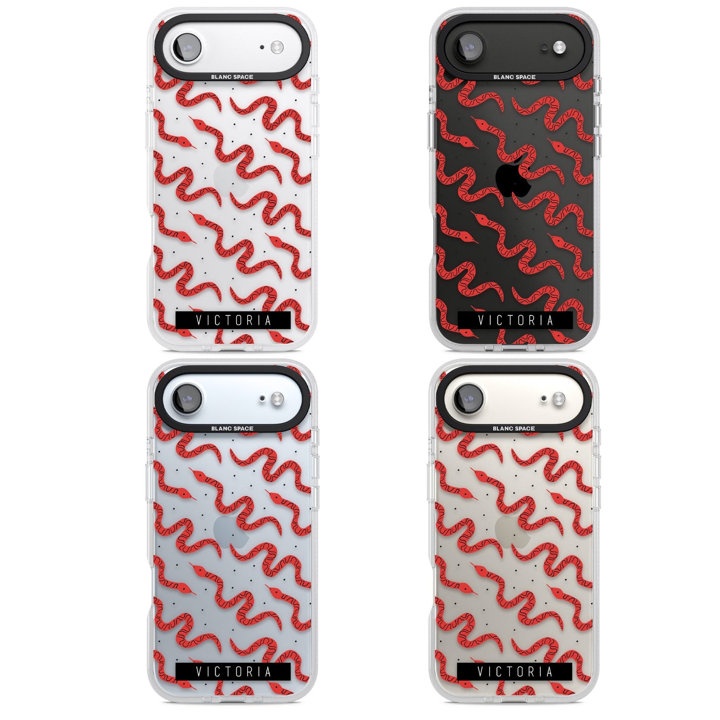 Personalised Red Snake Pattern