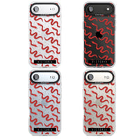Personalised Red Snake Pattern