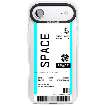 Personalised Space Travel Ticket