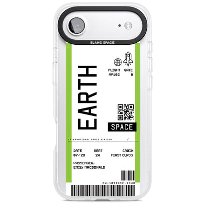 Personalised Earth Travel Ticket