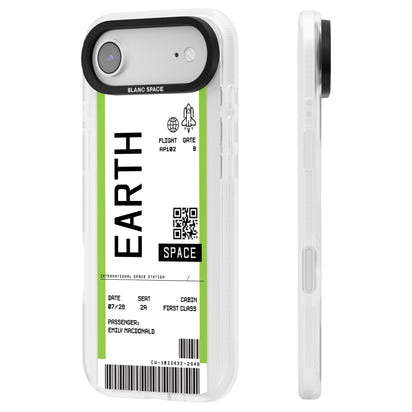 Personalised Earth Travel Ticket