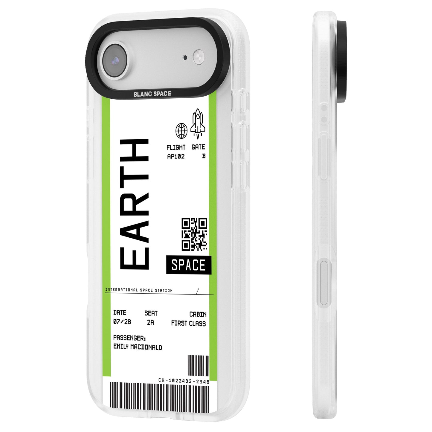 Personalised Earth Travel Ticket