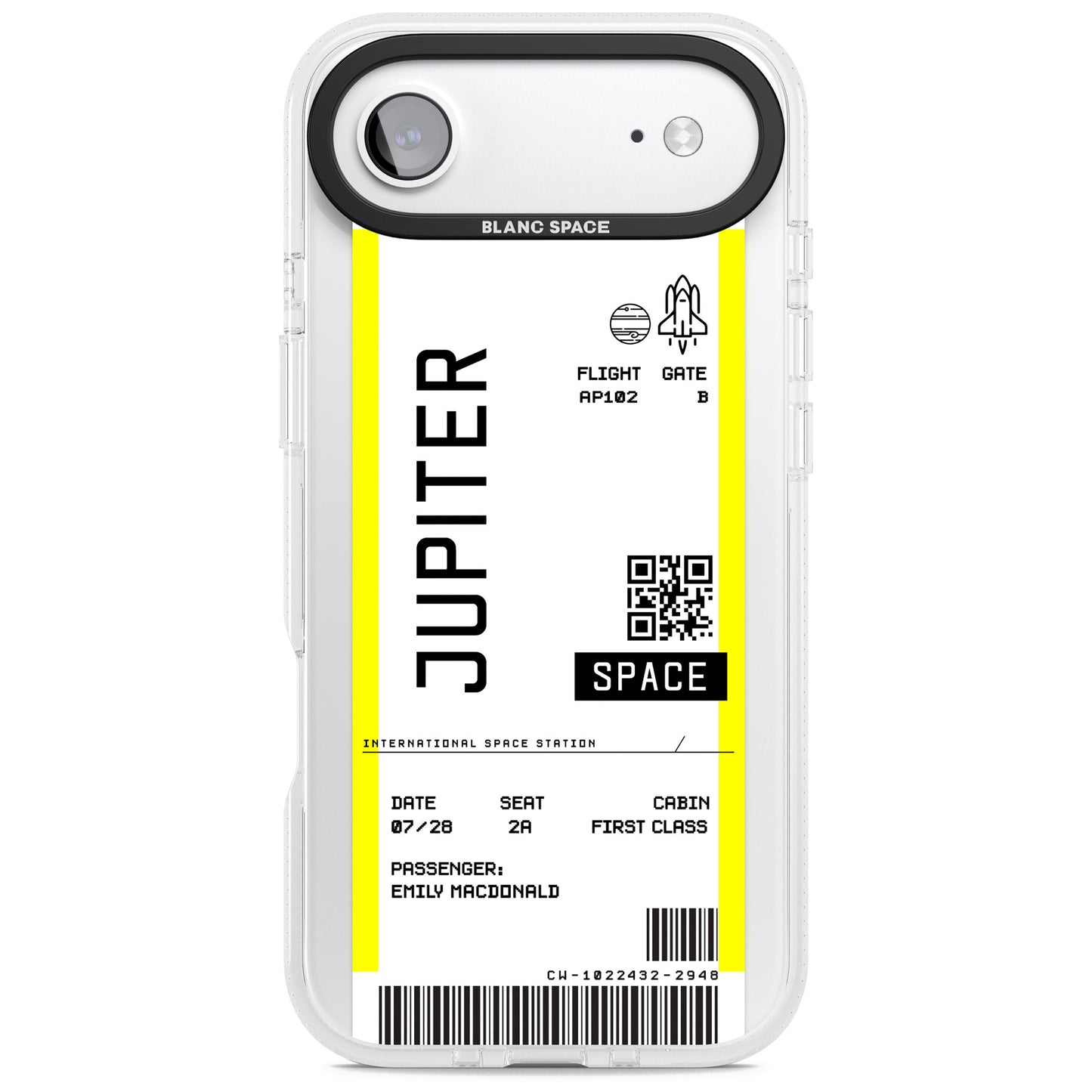 Personalised Jupiter Travel Ticket