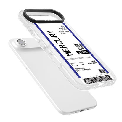 Personalised Mercury Travel Ticket