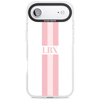 Personalised Minimal Pink Stripe