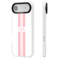Personalised Minimal Pink Stripe