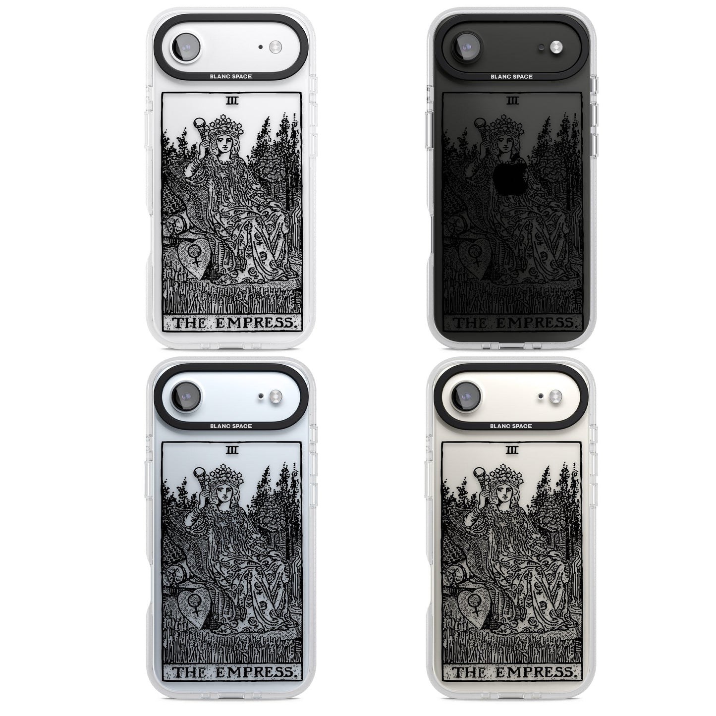 Personalisierte Tarotkarte „Die Kaiserin“ (Transparent)