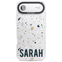 Personalised Terrazzo Blue, Pink, Brown