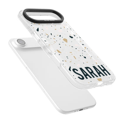 Personalised Terrazzo Blue, Pink, Brown