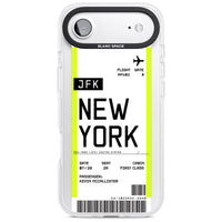 Personalised New York Boarding Pass