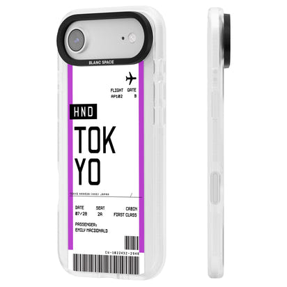 Personalised Tokyo Boarding Pass
