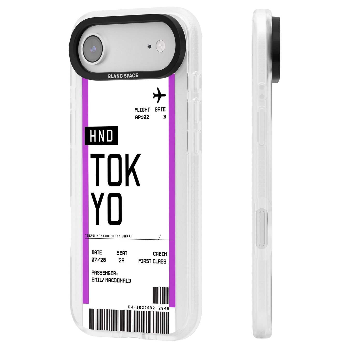 Personalised Tokyo Boarding Pass