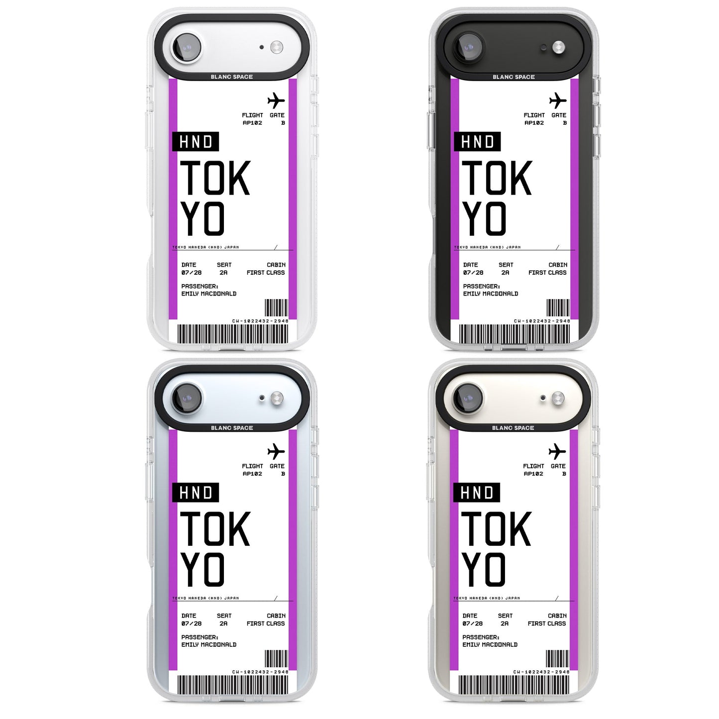 Personalised Tokyo Boarding Pass