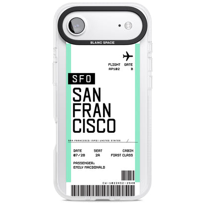 Personalised San Francisco Boarding Pass