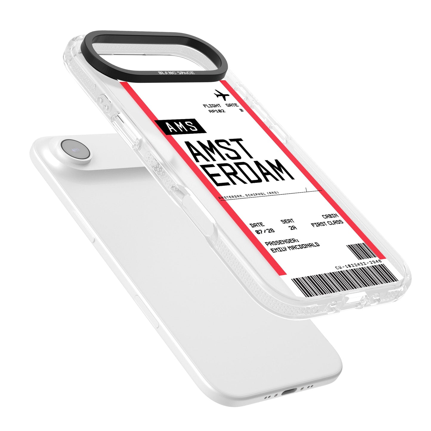 Personalised Amsterdam Boarding Pass