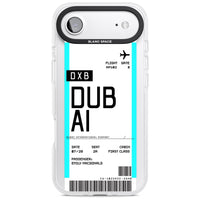Personalised Dubai Boarding Pass