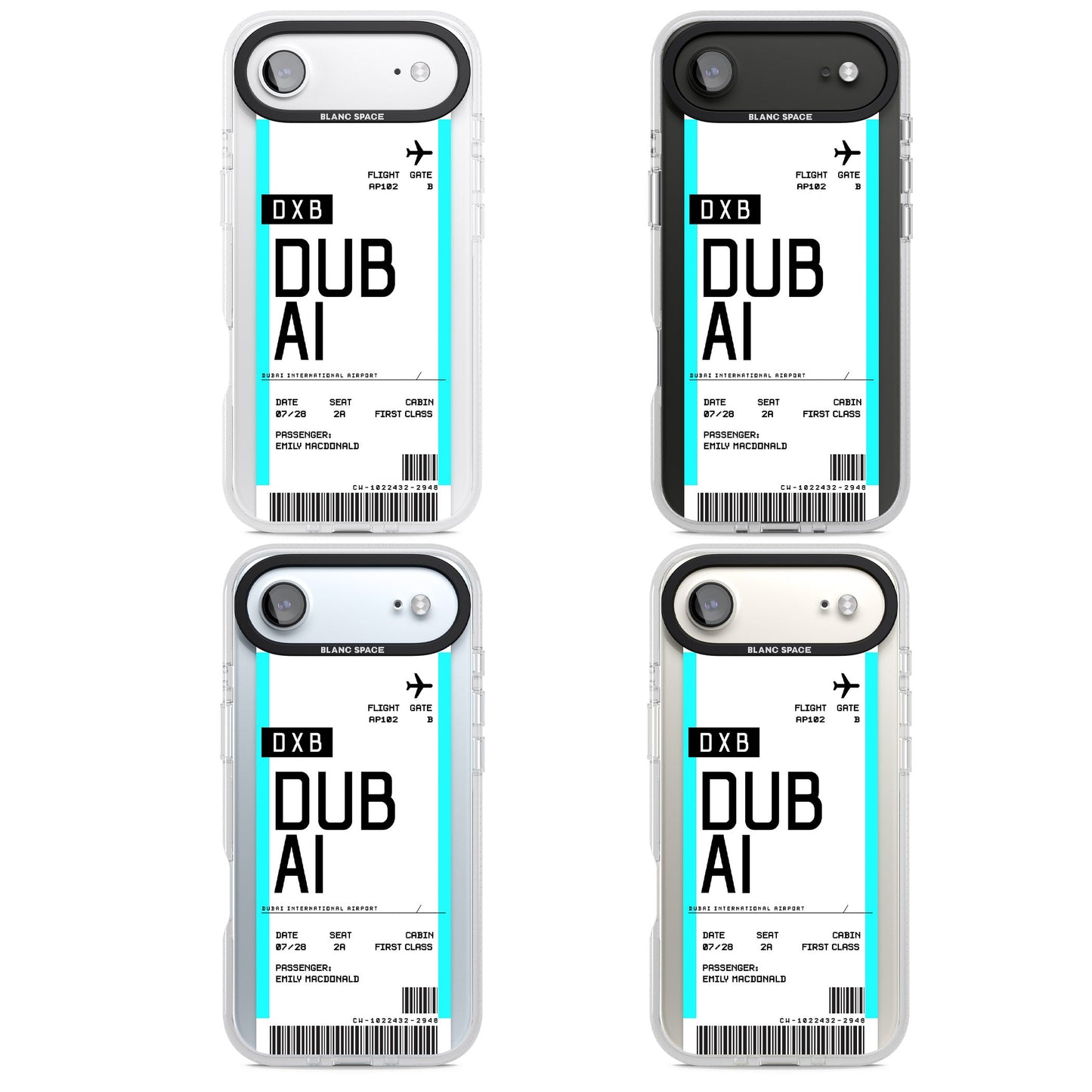 Personalised Dubai Boarding Pass
