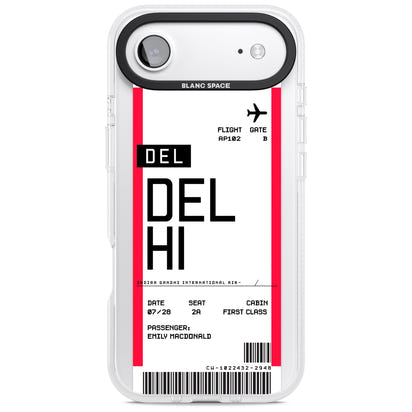 Personalised Delhi Boarding Pass