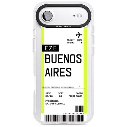 Personalised Buenos Aires Boarding Pass