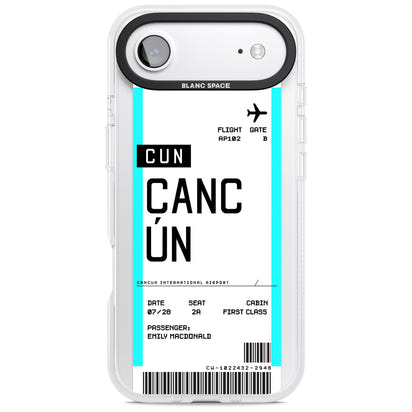 Personalised Cancún Boarding Pass