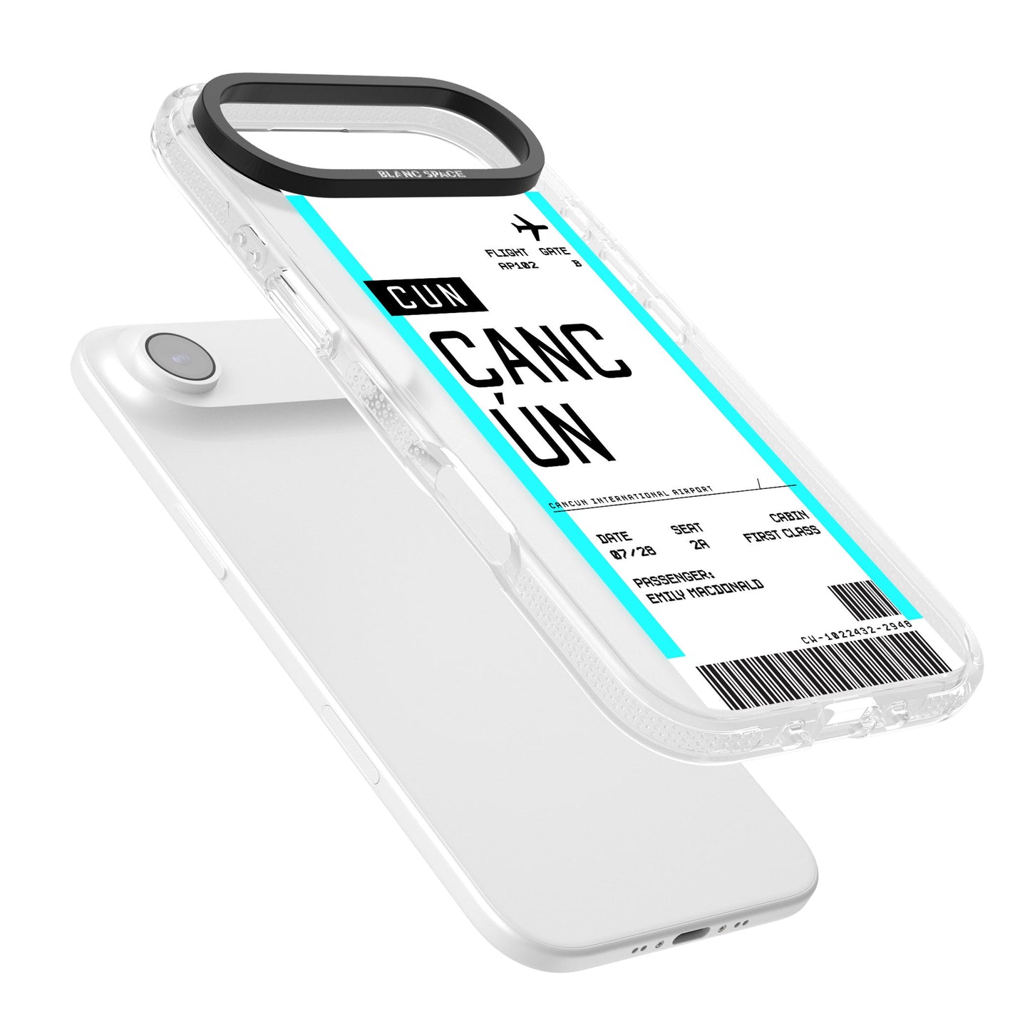 Personalised Cancún Boarding Pass