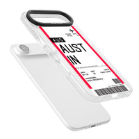 Personalised Austin Boarding Pass