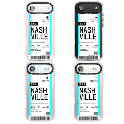 Carte d'embarquement personnalisée pour Nashville