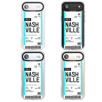 Carte d'embarquement personnalisée pour Nashville