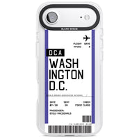 Personalised Washington D.C. Boarding Pass