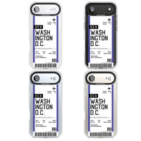 Personalised Washington D.C. Boarding Pass