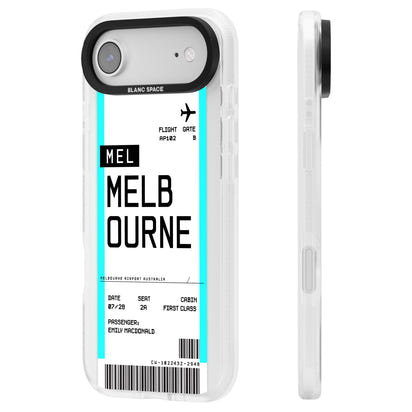 Personalised Melbourne Boarding Pass