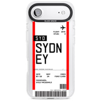 Personalised Sydney Boarding Pass