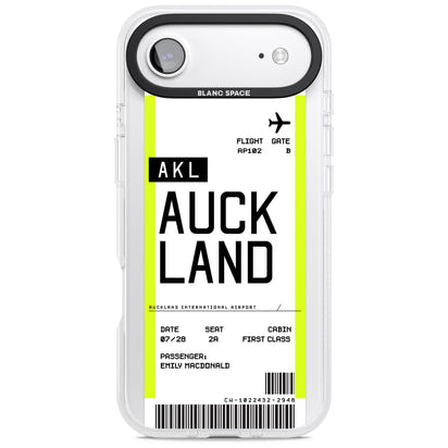 Personalised Auckland Boarding Pass