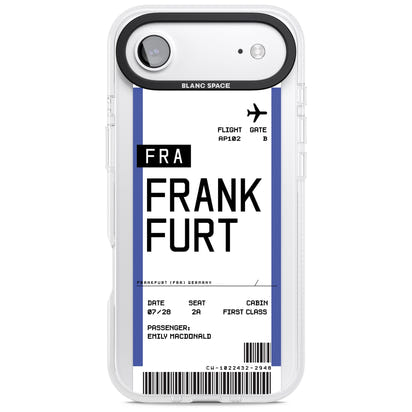 Personalised Frankfurt Boarding Pass