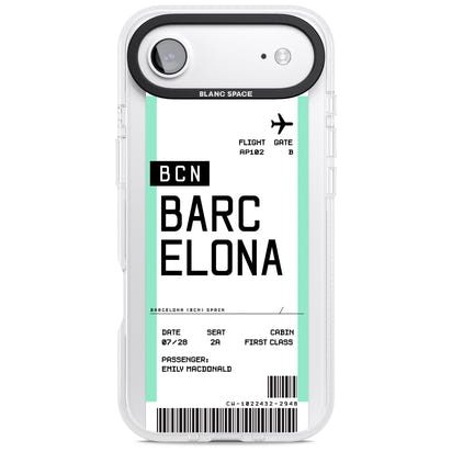 Personalised Barcelona Boarding Pass