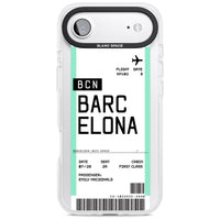 Personalised Barcelona Boarding Pass