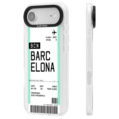 Personalised Barcelona Boarding Pass