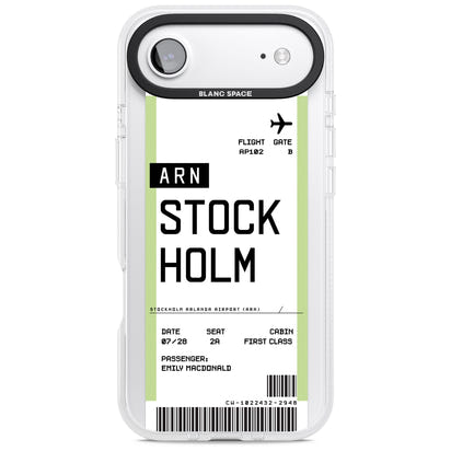 Personalised Stockholm Boarding Pass