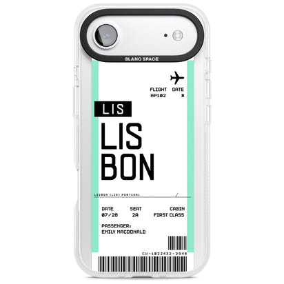 Personalised Lisbon Boarding Pass