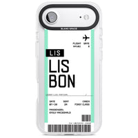Personalised Lisbon Boarding Pass