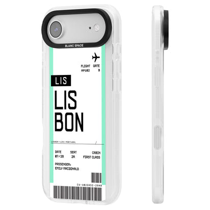 Personalised Lisbon Boarding Pass