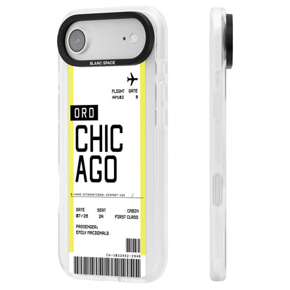 Personalised Chicago Boarding Pass