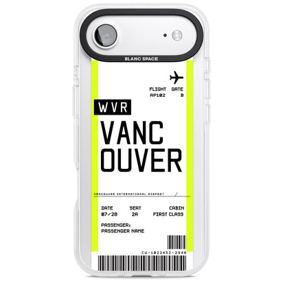 Personalised Vancouver Boarding Pass